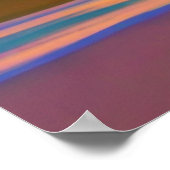 Junge am Strand, Gazan am Mond Poster (Ecke)