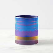 Junge am Strand, Gazan am Mond Tasse (Zentrum)