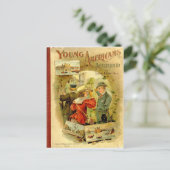 Junge Amerikaner im Ausland Postkarte (Stehend Vorderseite)