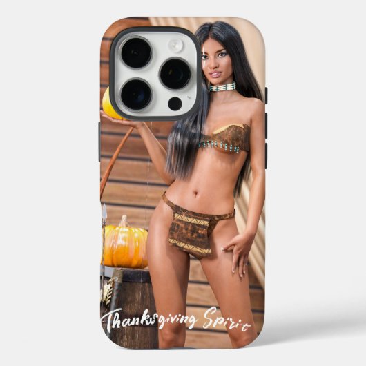 Junge amerikanische Ureinwohner posieren auf der H Case-Mate iPhone Hülle (Rückseite)