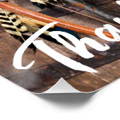 Junge amerikanische Ureinwohner posieren auf der H Poster (Ecke)