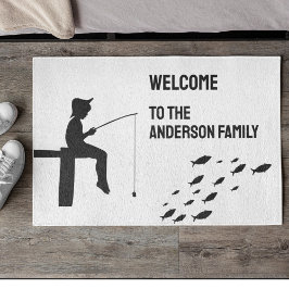 Junge Angelfische Fußmatte