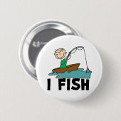 Junge angelt button (Vorne & Hinten)