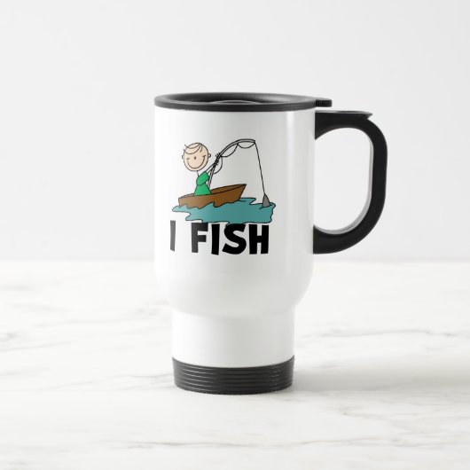 Junge Angler Reisebecher (Rechts)