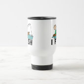 Junge Angler Reisebecher (Mittel)