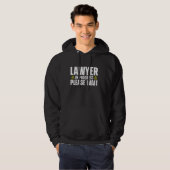 Junge Anwälte der Jurastube bitte im Gange Hoodie (Vorne ganz)