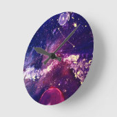 Junge Aspirationen: Deep Space Clock Runde Wanduhr (Winkel)