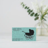 Junge / Au Pair / Babysitter-Freelance Visitenkarte (Stehend Vorderseite)