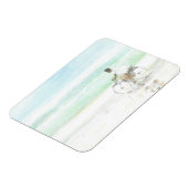 Junge auf dem Fahrrad Magnet (Linke Seite)