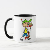 Junge auf dem Karneval Tasse (Links)