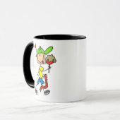 Junge auf dem Karneval Tasse (Vorderseite Links)