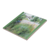 Junge auf der Wiese Fliese (Seite)