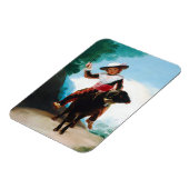 Junge auf einem Ram Francisco José de Goya Magnet (Linke Seite)