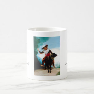 Junge auf einem Widder Francisco José de Goya Kaffeetasse