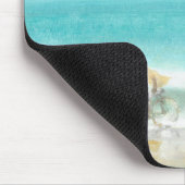Junge auf Fahrrad 3 Mousepad (Ecke)