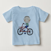 Junge auf Fahrrad Tshirts und Geschenke (Vorderseite)