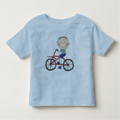 Junge auf Fahrrad Tshirts und Geschenke (Vorderseite)