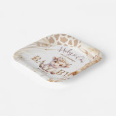 Junge Babydusche Boho Geschlecht neutral Pappteller (Gewinkelt)