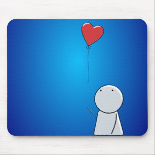 Junge & Ballon-Mauspad Mousepad