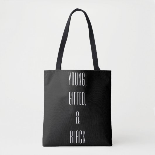 Junge, begabte u. schwarze Tasche (Vorderseite)