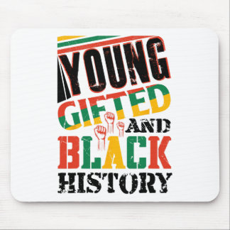 Junge Begabte Und Schwarze Geschichte Mousepad