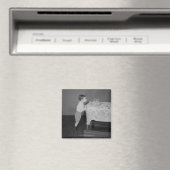 Junge blasen Kerzen aus Magnet (In Situ (Geschirrspüler))