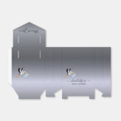 Junge blaue Storchendusche Geschenkschachtel (Ungefaltet)