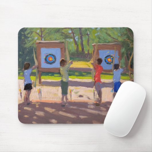 Junge Bogenschützen 2012 Mousepad (Mit Mouse)