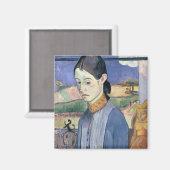 Junge Bretagne, 1889 (Öl auf Leinwand) Magnet (Vorderseite/Rückseite)