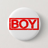 Junge Briefmarke Button (Vorderseite)