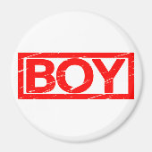 Junge Briefmarke Magnet (Vorne)