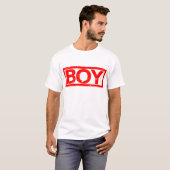Junge Briefmarke T-Shirt (Vorne ganz)