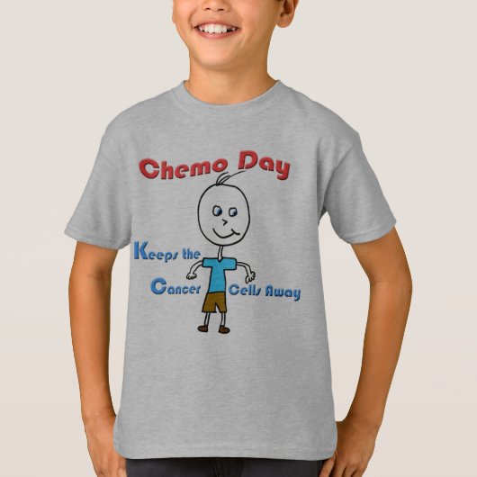 Junge Chemo Tag T-Shirt (Vorderseite)