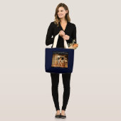 Junge Cicero-Tasche Jumbo Stoffbeutel (Vorderseite (Model))