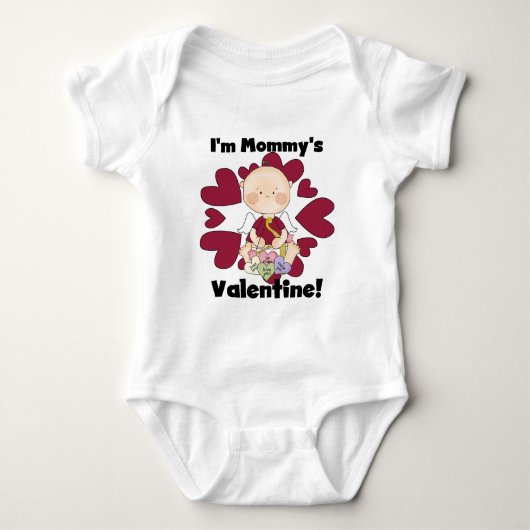 Junge Cupid Mommy's Valentine Tshirts (Vorderseite)