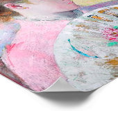 Junge Dame mit japanischem Fan, Mary Cassatt Poster (Ecke)