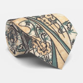 junge Dame mit Parasoul maiko geisha japanisch Krawatte (Gerollt)