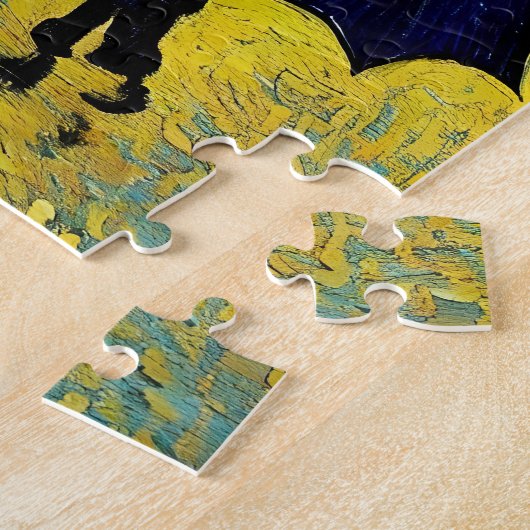 Junge Dame schattet sich mit Sonnenschirm Puzzle (Seite)