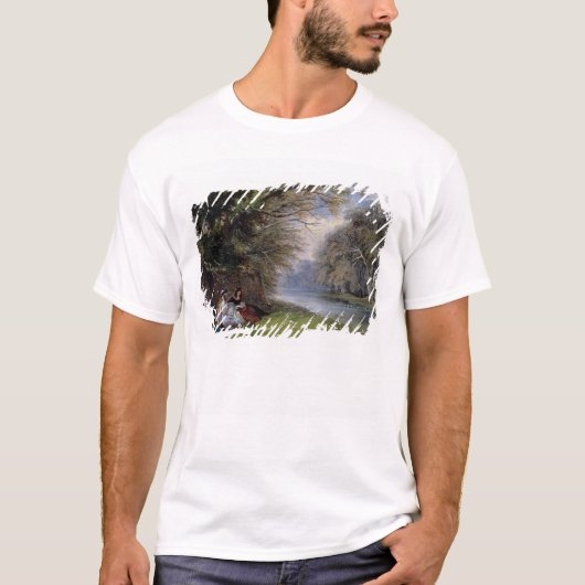 Junge Damen durch einen Fluss T-Shirt (Vorderseite)