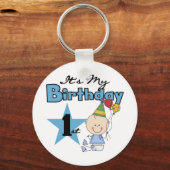 Junge, das ist mein Geburtstagsgeschenk Schlüsselanhänger (Vorderseite)