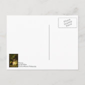 Junge denken auf der Wiese an dich Postkarte (Rückseite)