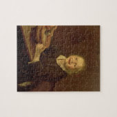 Junge, der Brei (Öl, isst auf Leinwand) Puzzle (Horizontal)