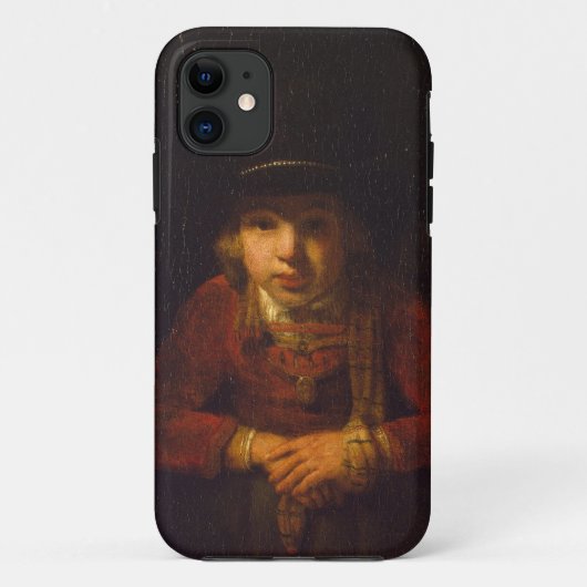 Junge, der durch das Fenster, c.1647 schaut Case-Mate iPhone Hülle (Rückseite)