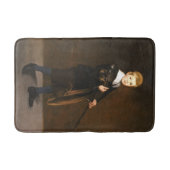 Junge, der ein Schwert hält (von Edouard Manet) Badematte (Vorderseite)