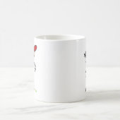 Junge, der seine Golf-Verein-Tasse schwingt Kaffeetasse (Mittel)