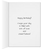 Junge, der sich im Stuhl zurückhält (Innen (Rechts))