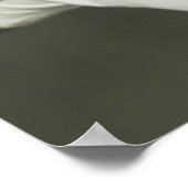 Junge, der sich ins Gesicht stellt Poster (Ecke)