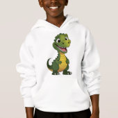 Junge Dinosaurier Hoodie (Vorderseite)