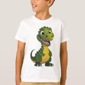 Junge Dinosaurier-T - Shirt (Vorderseite)