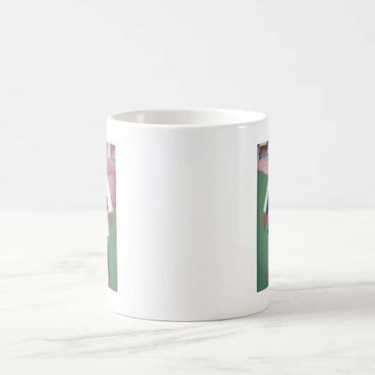 Junge durch Kazimir Malevich Kaffeetasse (Mittel)